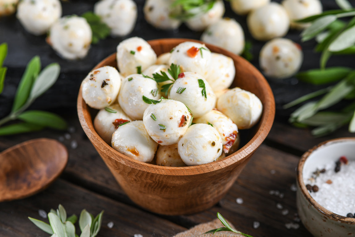 Mozzarella mit Mangosoße 150g