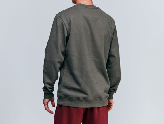 Die Schmiede - KREUTZERS Basic Crewneck Men (olivový)