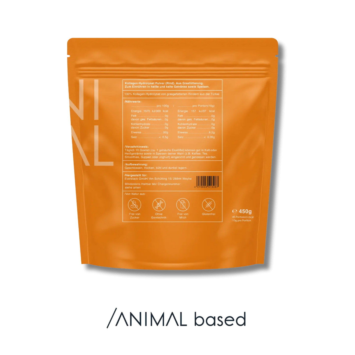 Halal Kollagen Hydrolysat - 450g