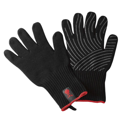 Grillhandschuh-Set mit Silikon-Griffflächen L/XL (6670)