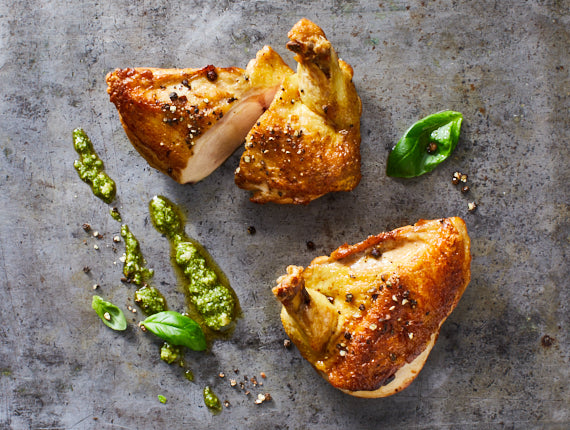 Poitrine de poulet suprême nourrie au maïs 700g (4 morceaux)