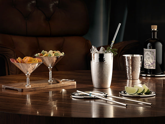 Robbe & Berking - TRINKHALM - versilbert