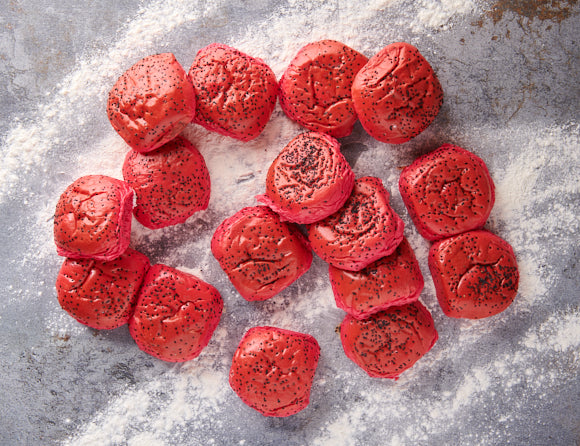 Bekarei Red Burger Buns - 10er Pack TKF