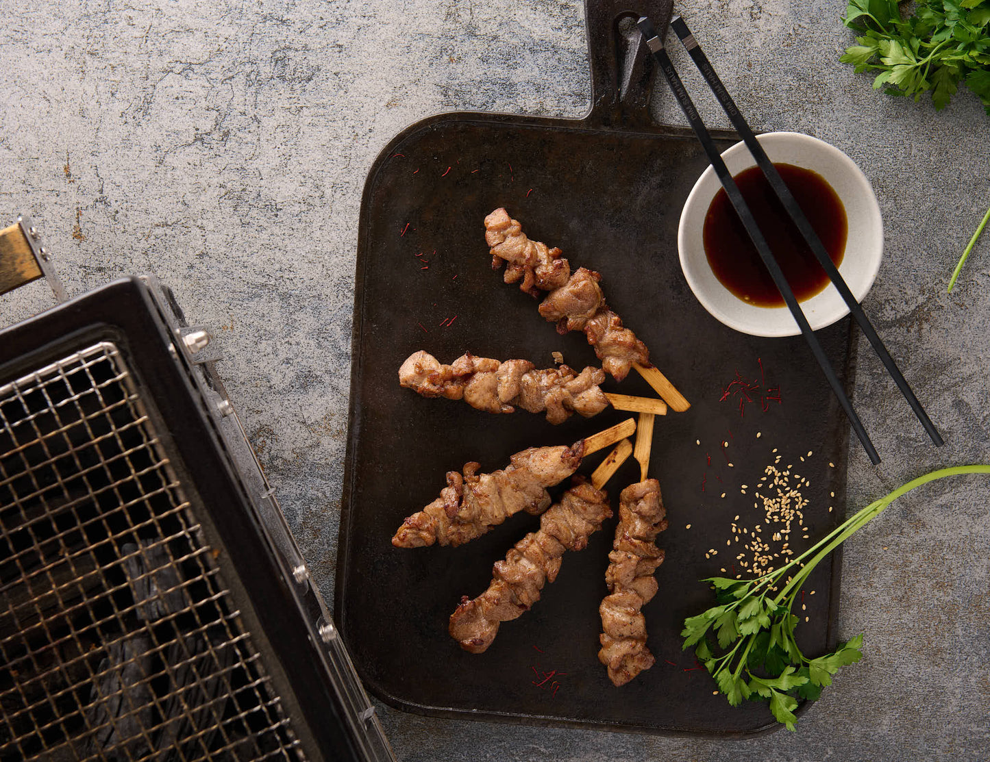 Yaki Tori - Hähnchen Grillspieße