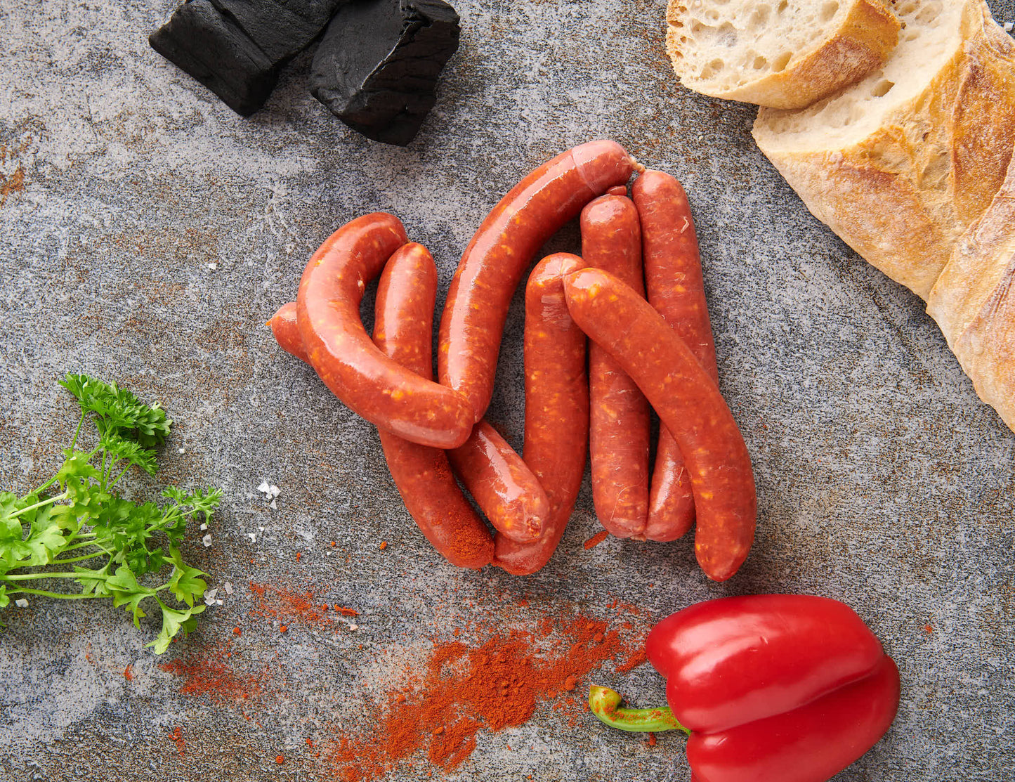 Merguez vepřové klobásy