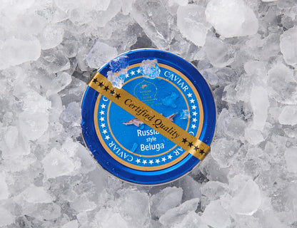 Russian Style Beluga Caviar - SEPEHR DAD CAVIAR