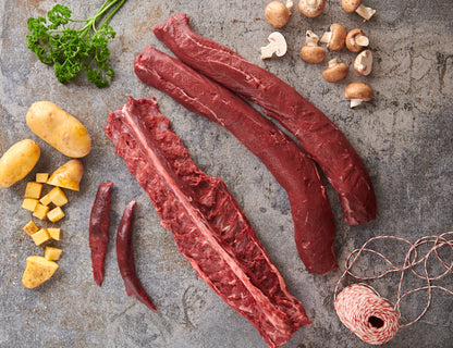 Dt. Rehrücken mit Knochen - 1800g [TKF]