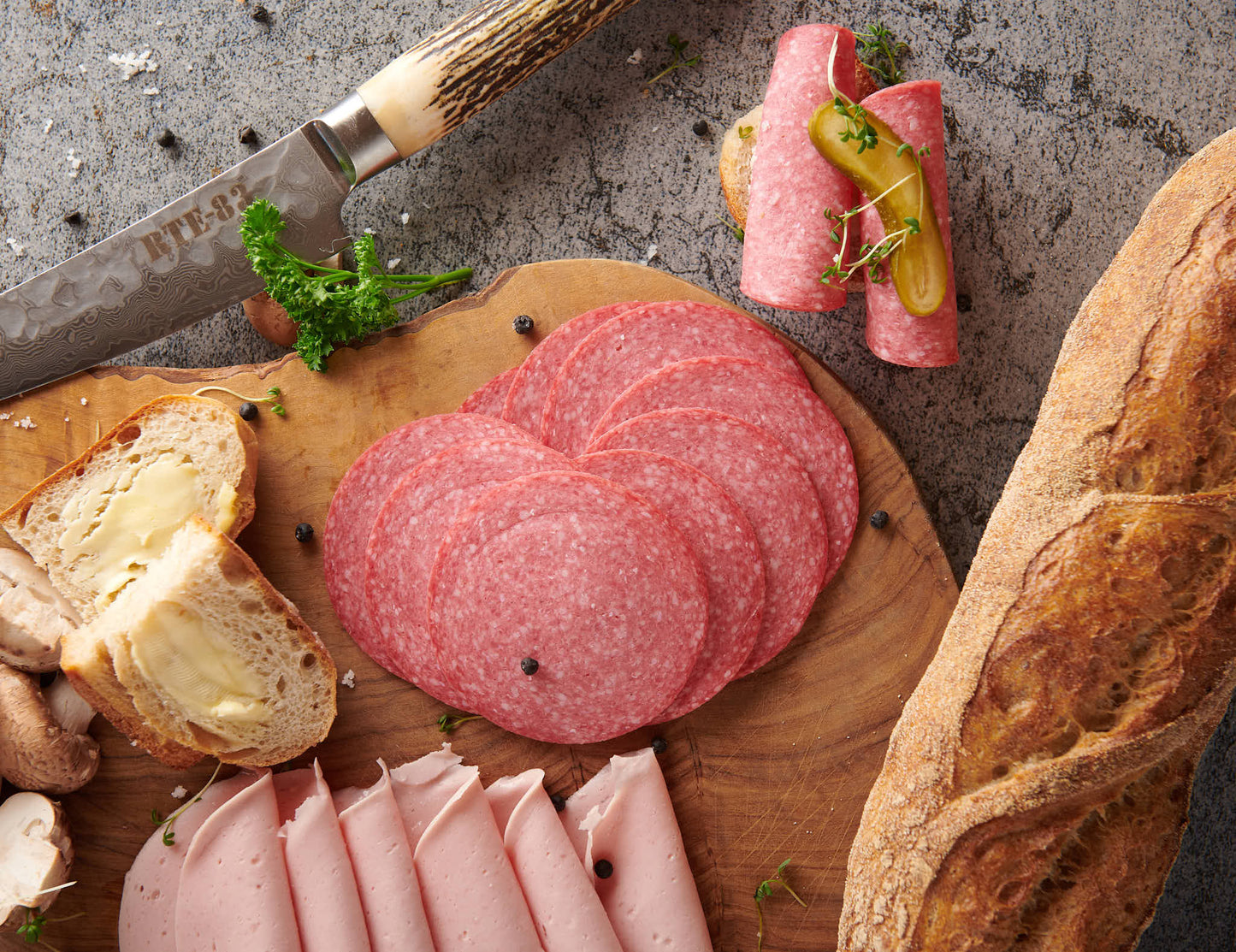 Salami mit Truthahn - 100g