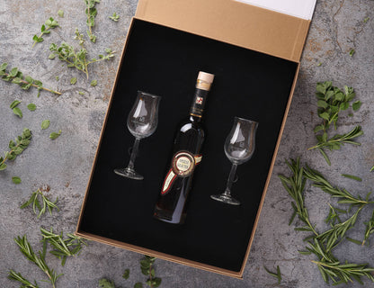Lantenhammer jemný brandy set - speciální bylinný likér