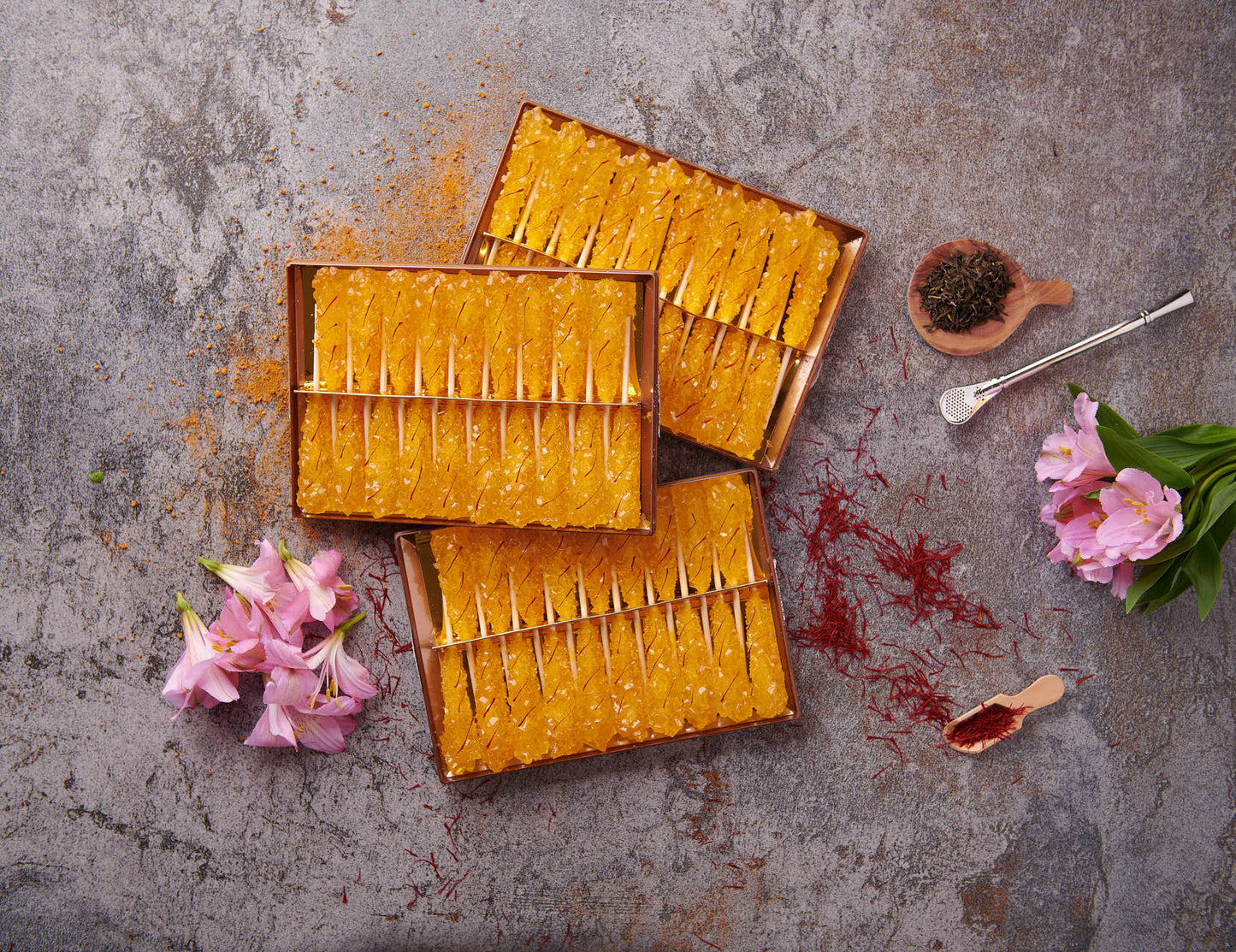 Saffron Expert - Rock Candy Sticks