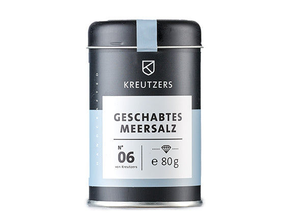 Geschabtes Meersalz