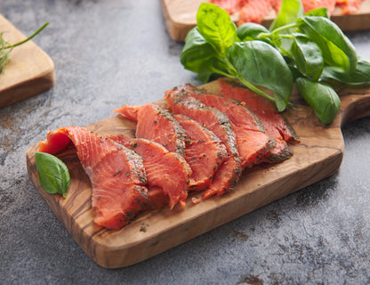 Pahle Alaska Wildlachs - Gebeizt - Basilikum