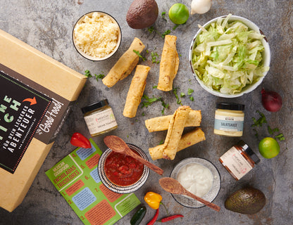 Mexické dobré jídlo - Enchilada Box pro 2