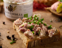 Elsenbacher Weideschwein Schweinskäs im Glas