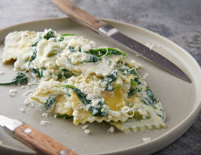 Těstoviny Sassella - špenát & ricotta ravioli 500g