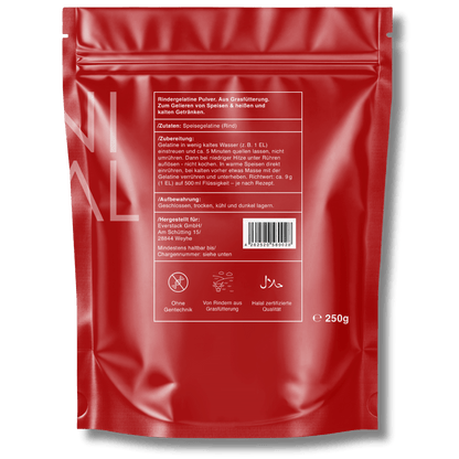 Rindergelatine Pulver - Grass Fed Beef Gelatine