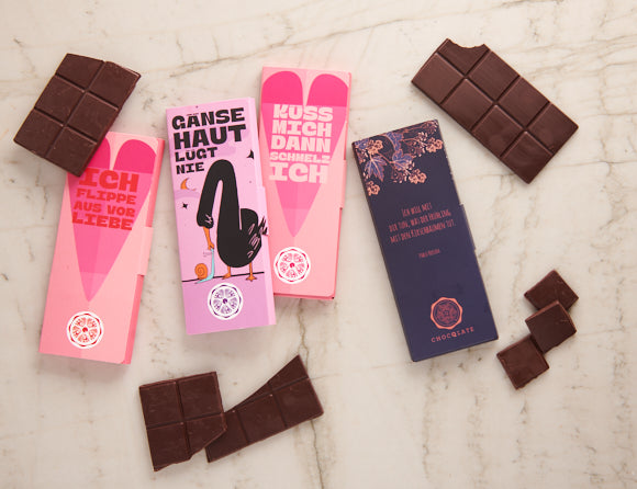 BIO CHOCQLATE - LOVE 4er Set