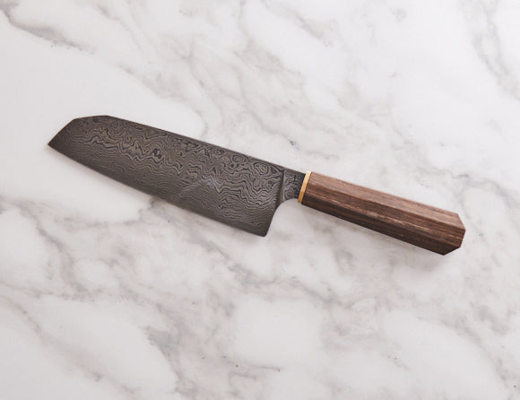 Hohenmoorer Messermanufaktur - Damast Santoku