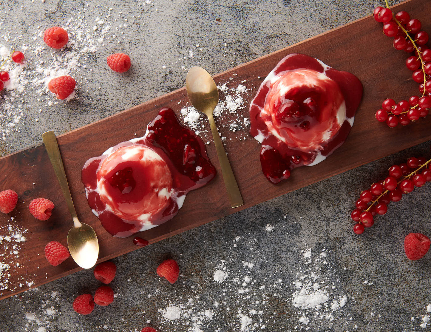 Panna Cotta s červeným ovocem - 2 x 120g