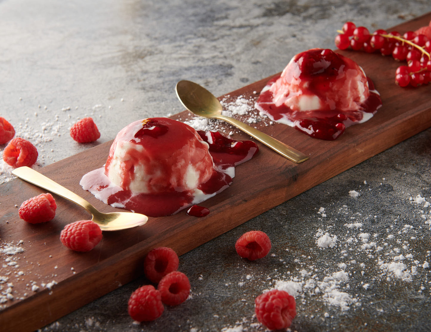 Panna Cotta s červeným ovocem - 2 x 120g