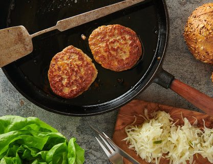 Pan-fried poultry meatballs - 2 x 80g