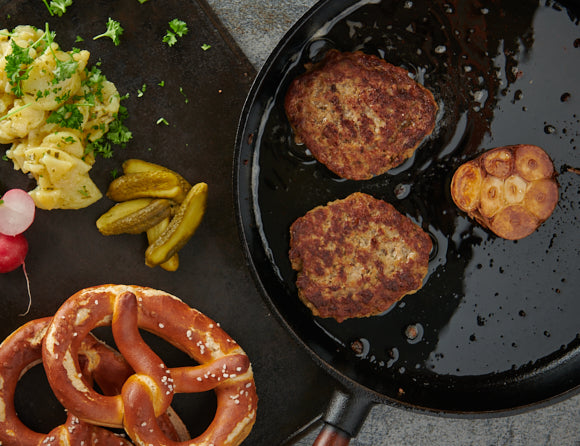 Pfannenfrikadellen natur - 2 x 100g