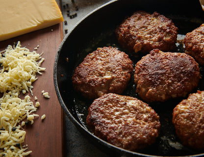 Pfannenfrikadellen Käse - 6 x 110g