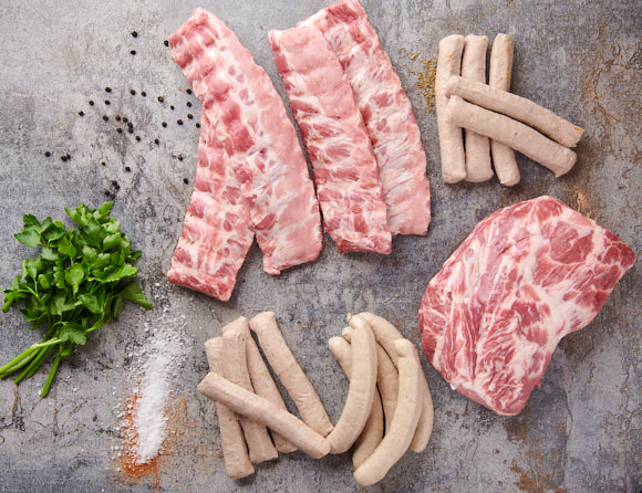 Dietzel Duroc Schwein - Grillparty Box