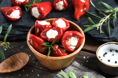 Rote Paprika mit Frischkäsefüllung 150g