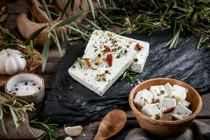 Fetakäse mit Knoblauch und Kräutern 150g
