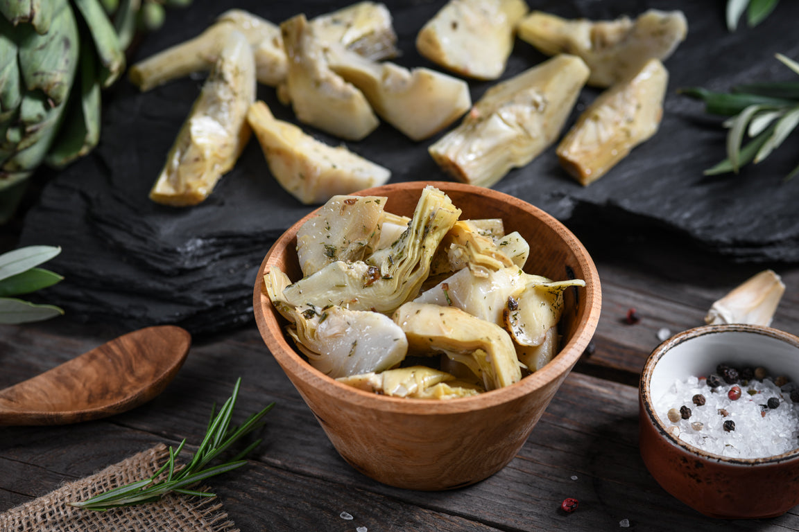 Artischocken mit Knoblauch und Kräutern 150g