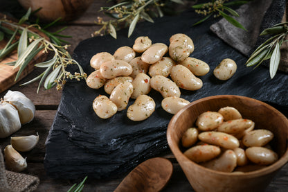 Riesenbohnen mit Knoblauch und Chili 150g