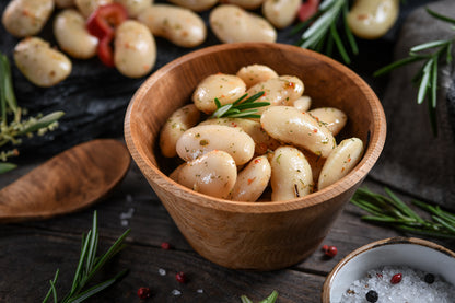 Riesenbohnen mit Knoblauch und Chili 150g