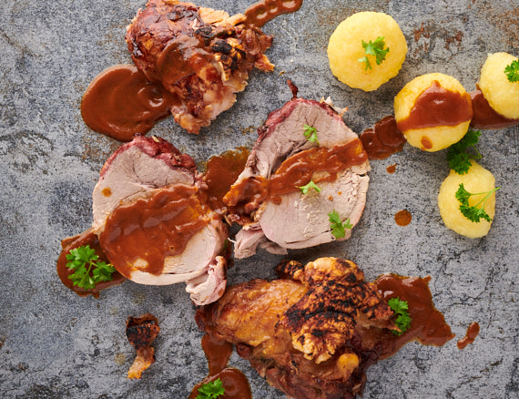 Krustenbraten aus der Nuss - ca. 2280g