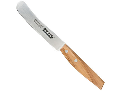 Mulex - Buckelsmesser / Frühstücksmesser geschmiedet mit Olivenholz - gerade Klinge