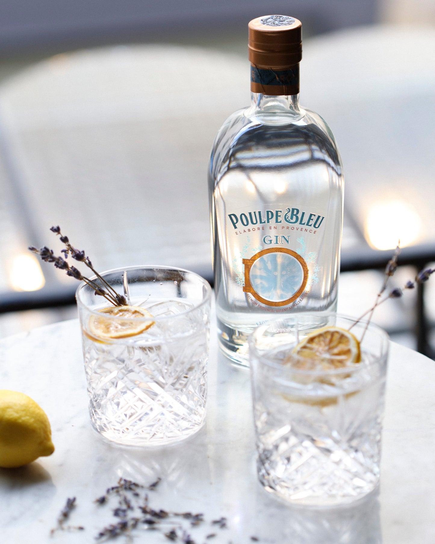 Liquoristerie de Provence - GIN "Poulpe Bleu" 