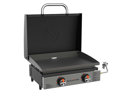 Blackstone 22 Griddle Tischgrill mit 2 Brennern inkl. Deckel
