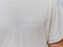 Die Schmiede – Pánské tričko KREUTZERS Basic s kulatým výstřihem (písková barva)