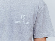 Die Schmiede – Pánské tričko KREUTZERS Basic s kulatým výstřihem (šedá melírovaná)