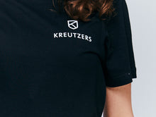 Die Schmiede – Dívčí tričko KREUTZERS Basic s kulatým výstřihem (černé)