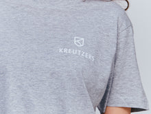 Die Schmiede – Dívčí tričko KREUTZERS Basic s kulatým výstřihem (melírovaná šedá)