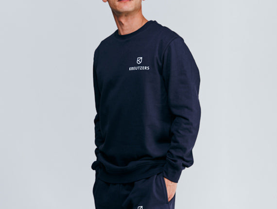 Die Schmiede - KREUTZERS Basic Crewneck Men (námořnictvo)