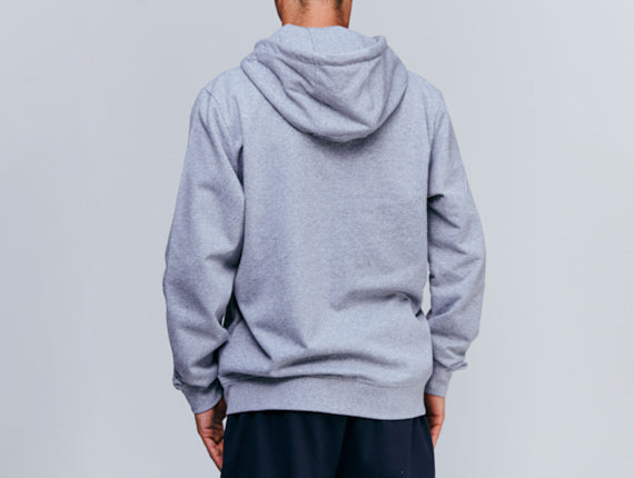 Die Schmiede – KREUTZERS Basic Zip Hoodie Men (melírovaná šedá)