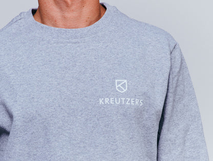Die Schmiede - KREUTZERS Basic Crewneck Men (heather grey)