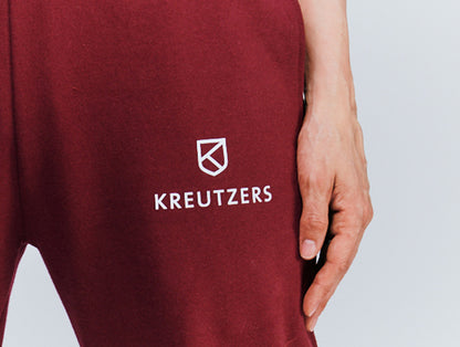 Die Schmiede – Dívčí tepláky KREUTZERS Basic (bordó)