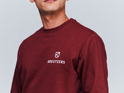 Die Schmiede - KREUTZERS Basic Crewneck Men (burgundy)