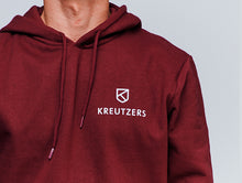 Die Schmiede – Pánská mikina s kapucí KREUTZERS Basic (bordó)