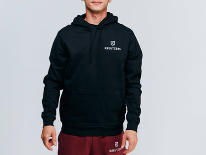Die Schmiede – KREUTZERS Basic Hoodie Men (černá)