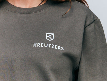 Die Schmiede - KREUTZERS Basic Crewneck Girls (olive)