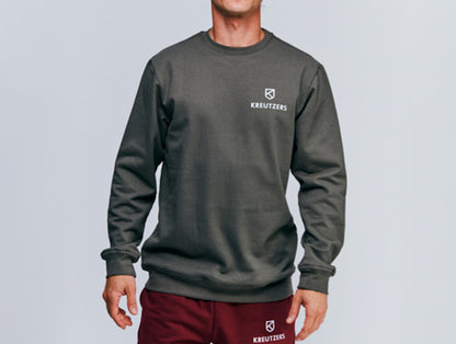 Die Schmiede - KREUTZERS Basic Crewneck Men (olivový)